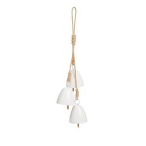 Nordstrom 284081 Tiered Metal Bells Ornament in White Multi